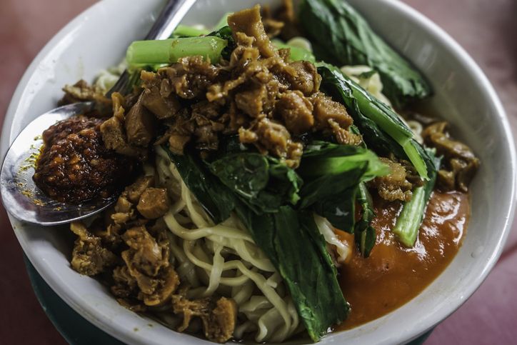 arti warna gerobak mie ayam