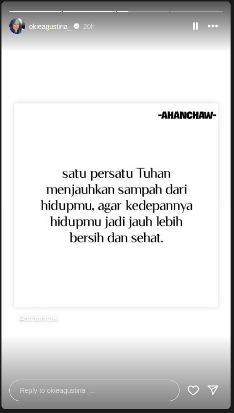 Unggahan Okie Agustina