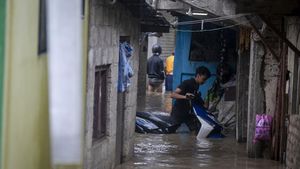 Penampakan Banjir Rendam Nepal, 14 Orang Tewas