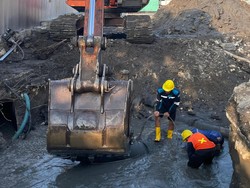 Saluran Lawas Jadi Alasan PDAM Sebut Pipanya Bocor Kegaruk Proyek Tunnel TIJ