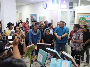 Peringati Hari Bhayangkara, Polres Bantul Gelar Pameran Seni Bentang Harmoni