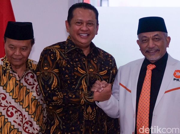 Potret Ketua MPR Bamsoet Sowan ke DPP PKS