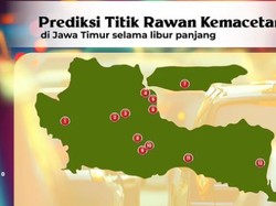 Titik Macet di 12 Kabupaten/Kota Jatim Selama Masa Libur Sekolah