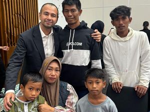 Raffi Ahmad Beri Uang ke Aco, Nelayan yang Peluk Anak saat Perahu Tenggelam