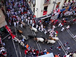 Festival Dikejar Banteng di Spanyol Memakan Korban, 5 Orang Terluka