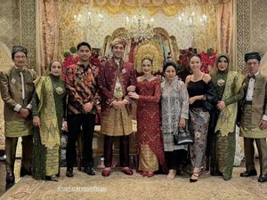 Foto Resepsi Pernikahan Salshabilla-Ibrahim Risyad, Meriah Dengan Adat Minang