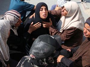 Israel Serang Tenda Pengungsian di Khan Younis, 71 Orang-289 Terluka