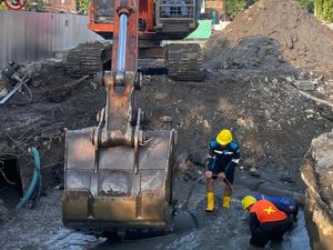 Saluran Lawas Jadi Alasan Proyek Tunnel TIJ Surabaya Jebol Pipa PDAM Saluran Lawas Jadi Alasan Proyek Tunnel TIJ Surabaya Jebol Pipa PDAM