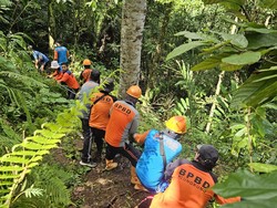 Penyelamatan Sapi dari Jurang Sedalam 15 Meter Berlangsung Dramatis