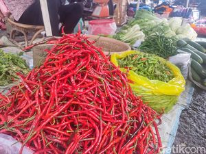 Harga Cabai di Lubuklinggau Naik, Pemicunya karena Hujan Harga Cabai di Lubuklinggau Naik, Pemicunya karena Hujan