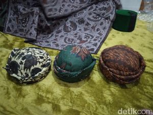 Uniknya Ikat Kepala Khas Benda Kerep Cirebon, Dibentuk Pakai Lem Aci