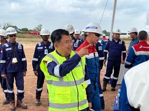Kunjungi Blok Rokan, JK Bicara Peran Bukaka Geber Produksi Minyak Kunjungi Blok Rokan, JK Bicara Peran Bukaka Geber Produksi Minyak