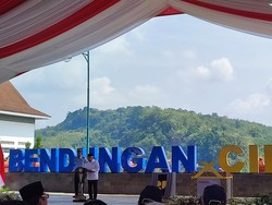 Maruf Resmikan Bendungan Cipanas: Ini Akan Bantu Pertanian-Jadi Wisata Baru