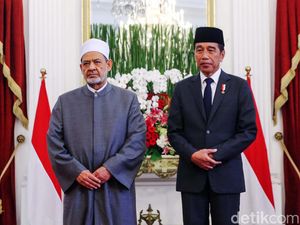 Jokowi-Imam Besar Al Azhar Mesir Bicara Konflik di Gaza Jokowi-Imam Besar Al Azhar Mesir Bicara Konflik di Gaza