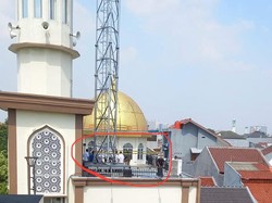 Kala Tower di Atas Masjid Jakut Bikin Waswas Warga
