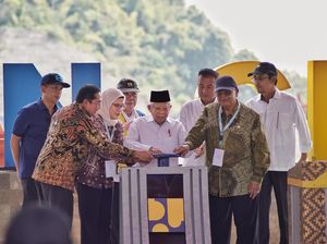 Diresmikan Wapres, Bendungan Cipanas Diharap Genjot Produksi Padi