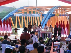 Maruf Amin Resmikan Tol Cimanggis-Cibitung Rp 10,6 T