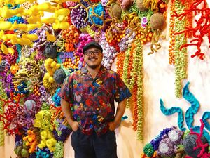 Keren! Karya Seni Imaji Laut Timur Nusantara Mang Moel Ada di KiN Space Keren! Karya Seni Imaji Laut Timur Nusantara Mang Moel Ada di KiN Space