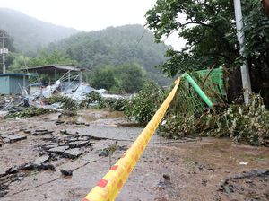 Korsel Diterjang Banjir dan Tanah Longsor Usai Hujan Lebat
