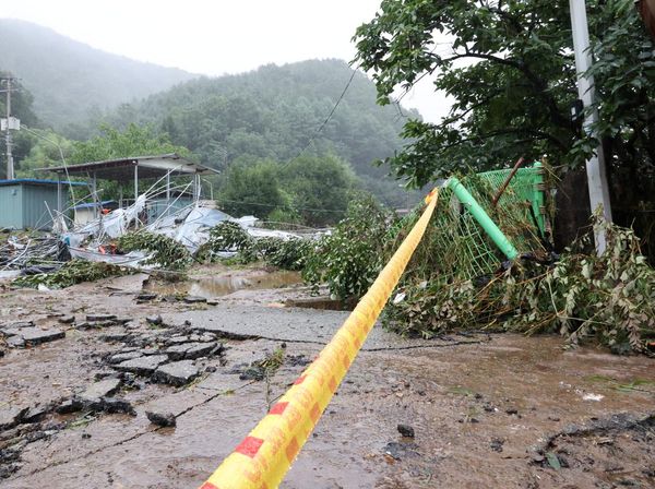Korsel Diterjang Banjir dan Tanah Longsor Usai Hujan Lebat