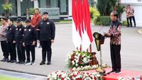 Momen Jokowi Lepas Kontingen RI ke Olimpiade Paris 2024