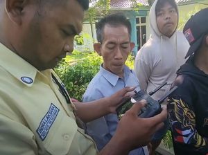Petugas Pakai Drone Cari ODGJ Pembacok Warga di Gunung Jayanti