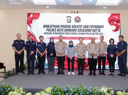 Polresta Bandara Soetta Gelar Pelatihan Tingkatkan Kemampuan Kehumasan