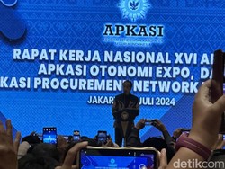 Buka Rakernas XVI Apkasi, Jokowi Kritik Penggunaan Barang Lokal Cuma 41%