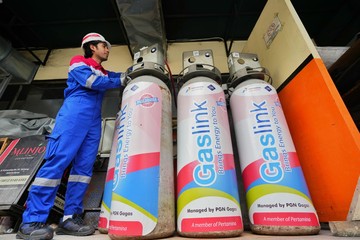 Gas Bumi Beyond Pipeline Mengalir di Balikpapan