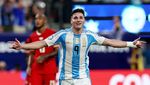 Senyum Messi usai Antar Argentina ke Final Copa America 2024