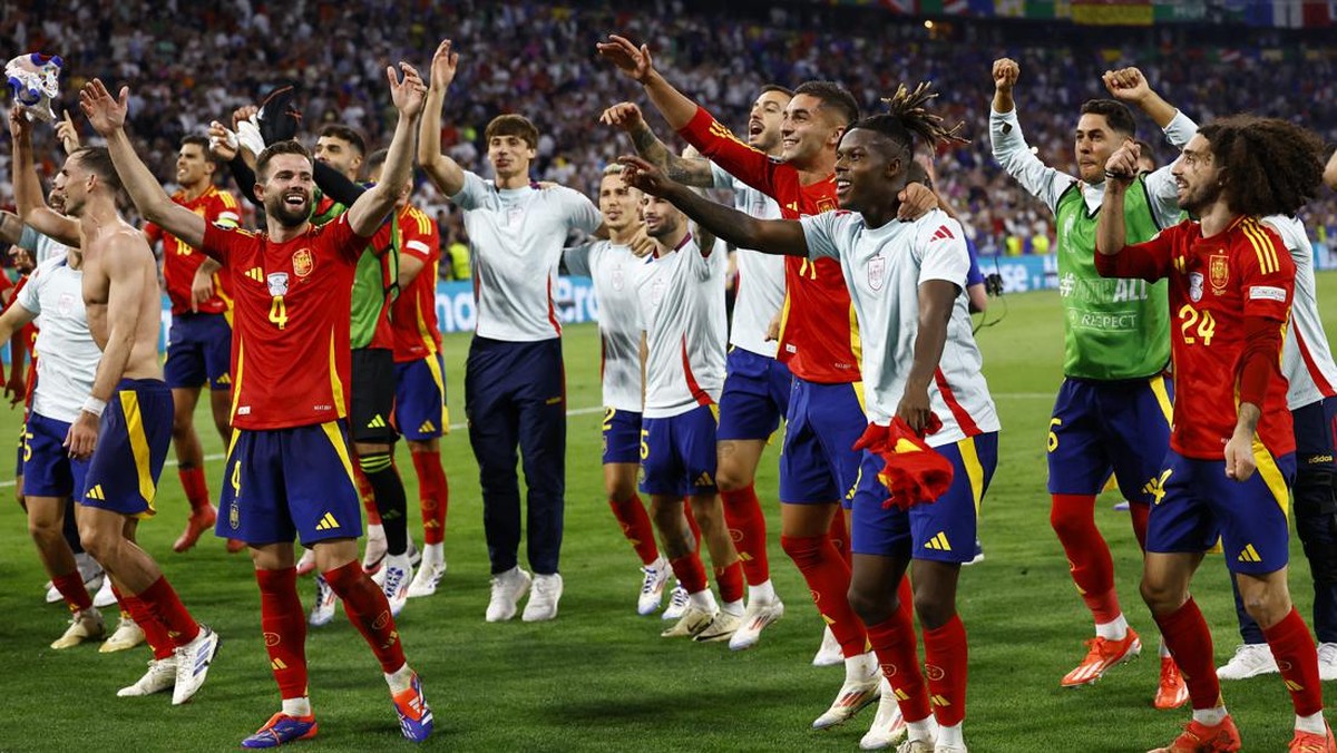 Spanyol lolos ke final Euro 2024 usai menyingkirkan Prancis (Foto: REUTERS/Michaela Stache)