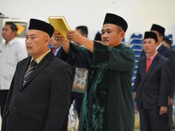 Eka Sanatha Dilantik Jadi Plh Sekda Karawang