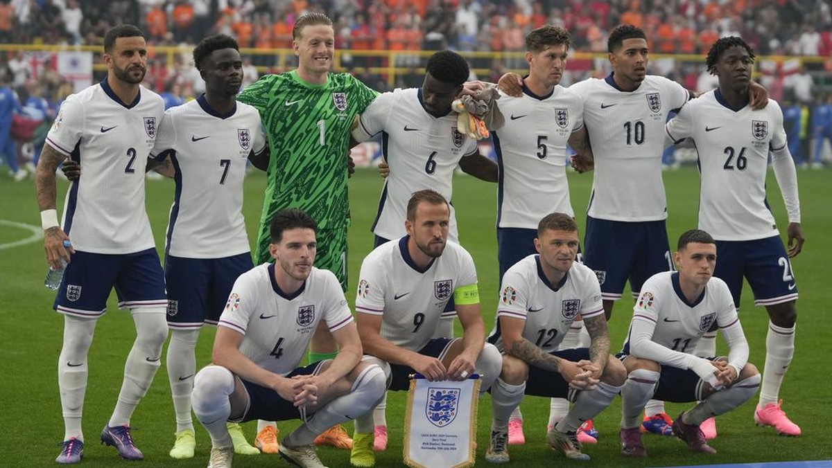 Inggris lolos ke final Euro 2024 (Foto: AP/Thanassis Stavrakis)
