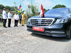 Jokowi Turun Tangan, 102,5 Km Jalan Rusak di Lampung Selesai Diperbaiki