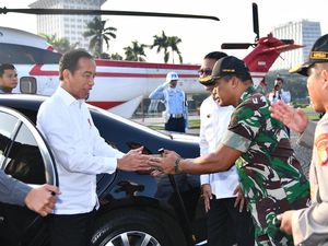 Momen Jokowi Tinjau Pelayanan RSUD Dr H Bob Bazar Lampung Momen Jokowi Tinjau Pelayanan RSUD Dr H Bob Bazar Lampung