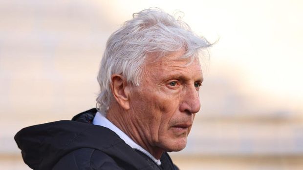 VIENNA, AUSTRIA - SEPTEMBER 22: Jose Pekerman the head coach / manager of Venezuela during the International Friendly match between Venezuela and Iceland at Motion Invest Arena on September 22, 2022 in Vienna, Austria. (Photo by Robbie Jay Barratt - AMA/Getty Images)