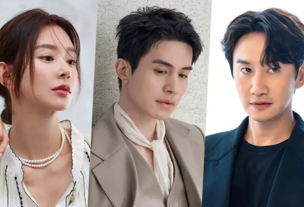 Lee Joo Bin, Lee Dong Wook, dan Lee Kwang Soo di Drakor Divorce Insurance/ Foto: soompi.com