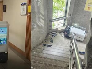 Robot di Korsel Diduga Bunuh Diri, Jatuh dari Ketinggian Robot di Korsel Diduga Bunuh Diri, Jatuh dari Ketinggian