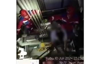 4 Orang Terjebak dalam Lift Gedung di Kemayoran Jakpus, Dievakuasi Damkar