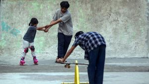 Asyik... Ada Skatepark di Taman Kota Cibinong