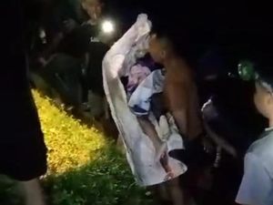 Bocah 8 Tahun yang Hilang Saat Lompat di Sungai Ogan Ditemukan Tewas