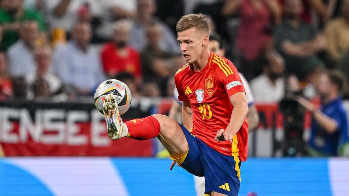 Dani Olmo cuma mau Spanyol juara Euro 2024. (Foto: DeFodi Images via Getty Images/DeFodi Images)