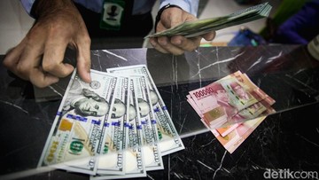 Dolar AS Masih Betah di Bawah Rp 16.000