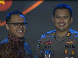AKP Reza Pratama Raih Polisi Inovatif Hoegeng Awards 2024