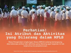Infografis: Perhatian! Ini Atribut dan Aktivitas yang Dilarang dalam MPLS 2024