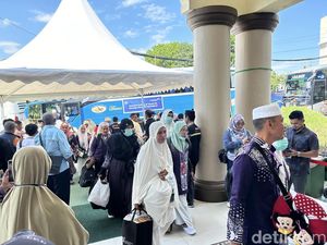852 Jemaah Haji Asal Bone Tiba di Tanah Air, 1 Orang Wafat 852 Jemaah Haji Asal Bone Tiba di Tanah Air, 1 Orang Wafat