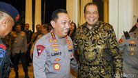 Momen Kapolri Disambut CT di Malam Hoegeng Awards 2024