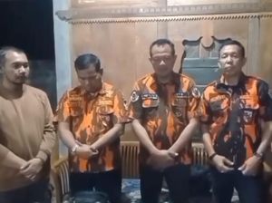 Permintaan Maaf Anggota Pemuda Pancasila yang Tendang Mobil di Semarang