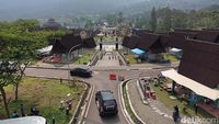 Potret Rest Area Gunung Mas Tempat Relokasi PKL Puncak