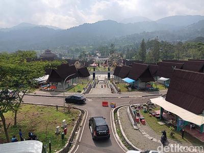 Potret Rest Area Gunung Mas Tempat Relokasi PKL Puncak